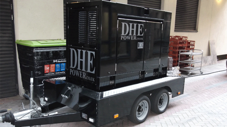 Derbyshire Stage Hire 40KVA Generator